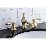 Heirloom 8 In. Two-handle 3-Hole Deck Mount Widespread Bathroom Sink Faucet