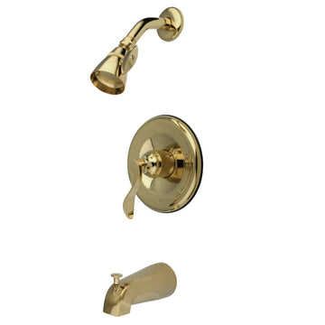 NuFrench Tub & Shower Faucet, Brushed Nickel