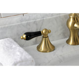 Widespread Traditional Bathroom Faucet with Brass Pop-Up