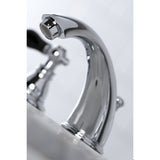 Widespread Bathroom Faucet with Plastic Pop-Up