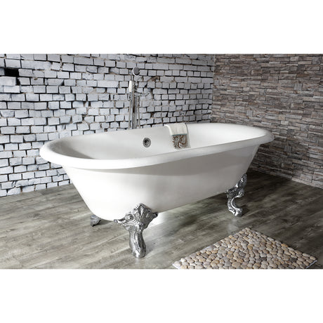 Clawfoot Tub with 7-Inch Faucet Drillings