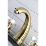 Victorian 2-Handle 8 inch Widespread Bathroom Faucet