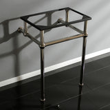 Templeton 24" x 20-3/8" x 33-1/4" Brass Console Sink Legs