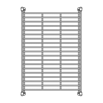 Blanco Stainless Steel Bottom Grid for Precis 32