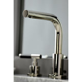 Widespread Bathroom Faucet with Brass Pop-Up