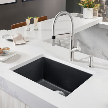 Blanco Precis 24 inch Single Bowl Silgranit Undermount Kitchen Sink