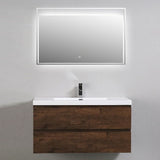 Brooklyn Floating / Wall Mounted Bathroom Vanity With Acrylic Sink