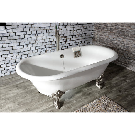 Clawfoot Tub with 7-Inch Faucet Drillings