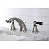 Widespread Bathroom Faucet with Plastic Pop-Up