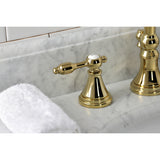 Tudor Widespread Bathroom Faucet W/ Brass Pop Up