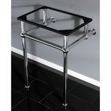 Templeton 24" x 20-3/8" x 33-1/4" Brass Console Sink Legs