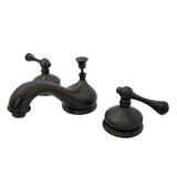 Vintage 8" Deck Mount Widespread Bathroom Faucet