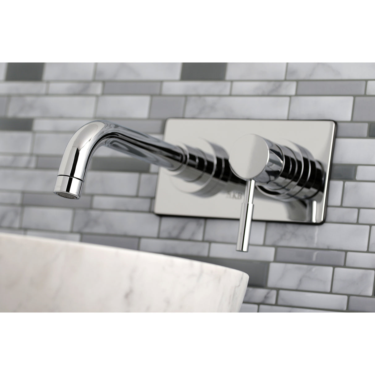 Single-Handle Wall Mount Bathroom Faucet