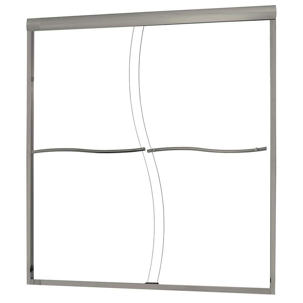 Sliding Framed Tempered Glass Tub Door - Cove Design for Modern Bathrooms