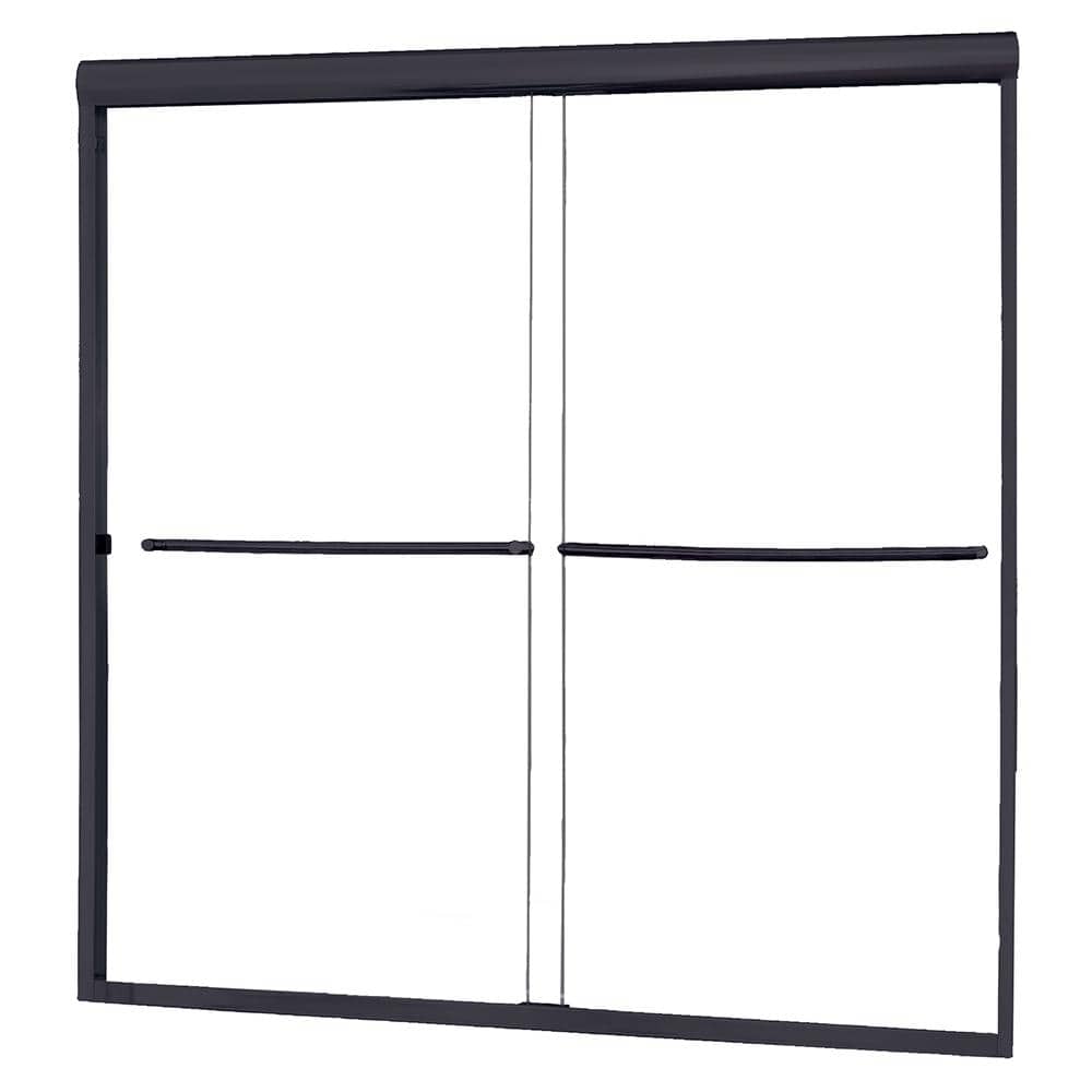 Sliding Framed Tempered Glass Tub Door - Cove Design for Modern Bathrooms