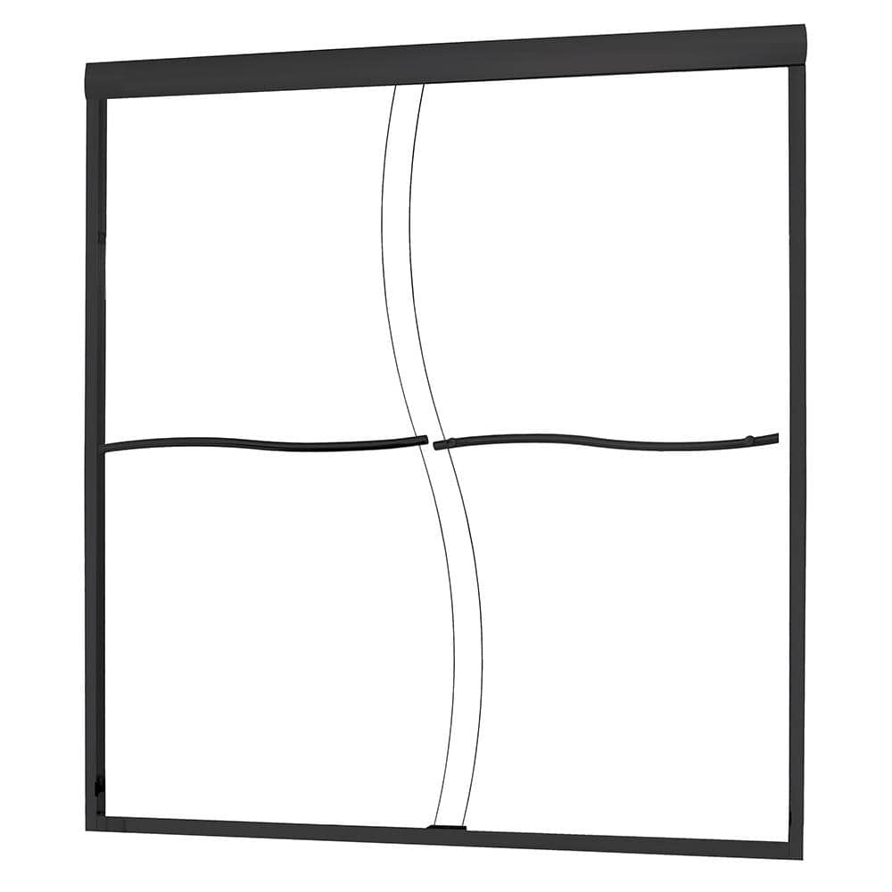 Sliding Framed Tempered Glass Tub Door - Cove Design for Modern Bathrooms