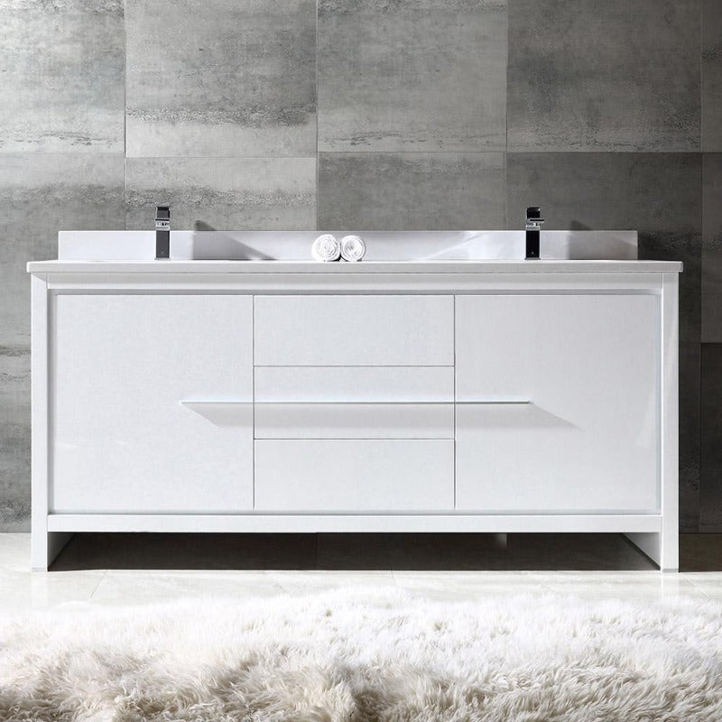 Ashdale Freestanding Bathroom Vanity With Sink, Soft Closing Doors & Drawer - BUILDMYPLACE