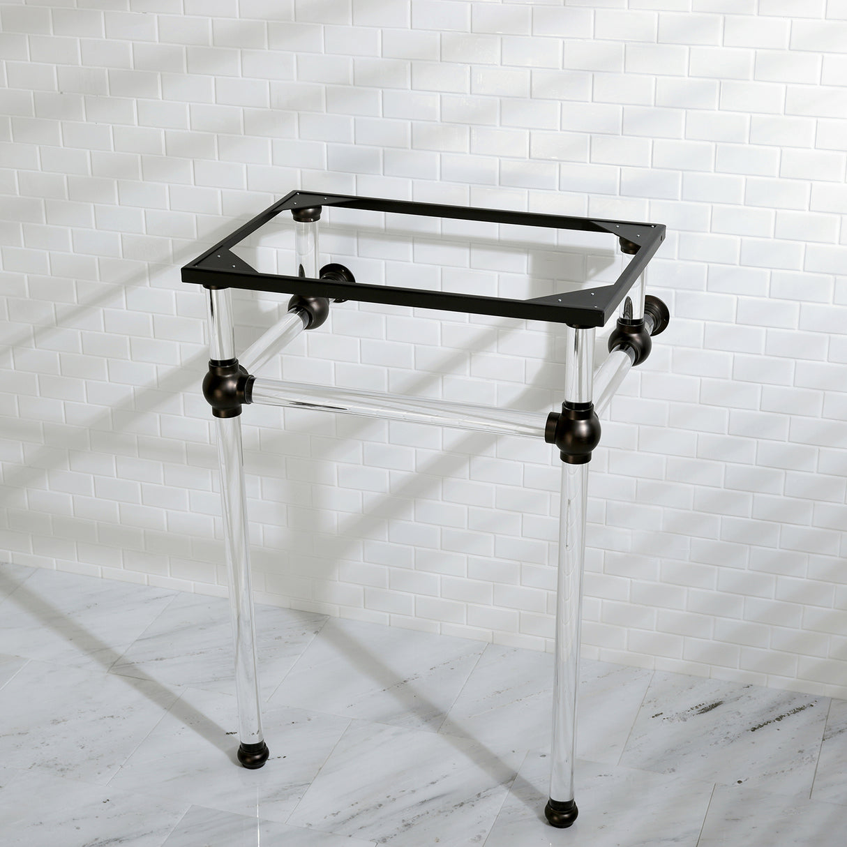 Templeton 24" x 20-3/8" x 33-1/4" Acrylic Console Sink Legs