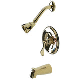 Tub and Shower Faucet In 7.1" Arm Reach Including Showerhead