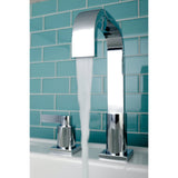 NuvoFusion Widespread Modern Bathroom Faucet