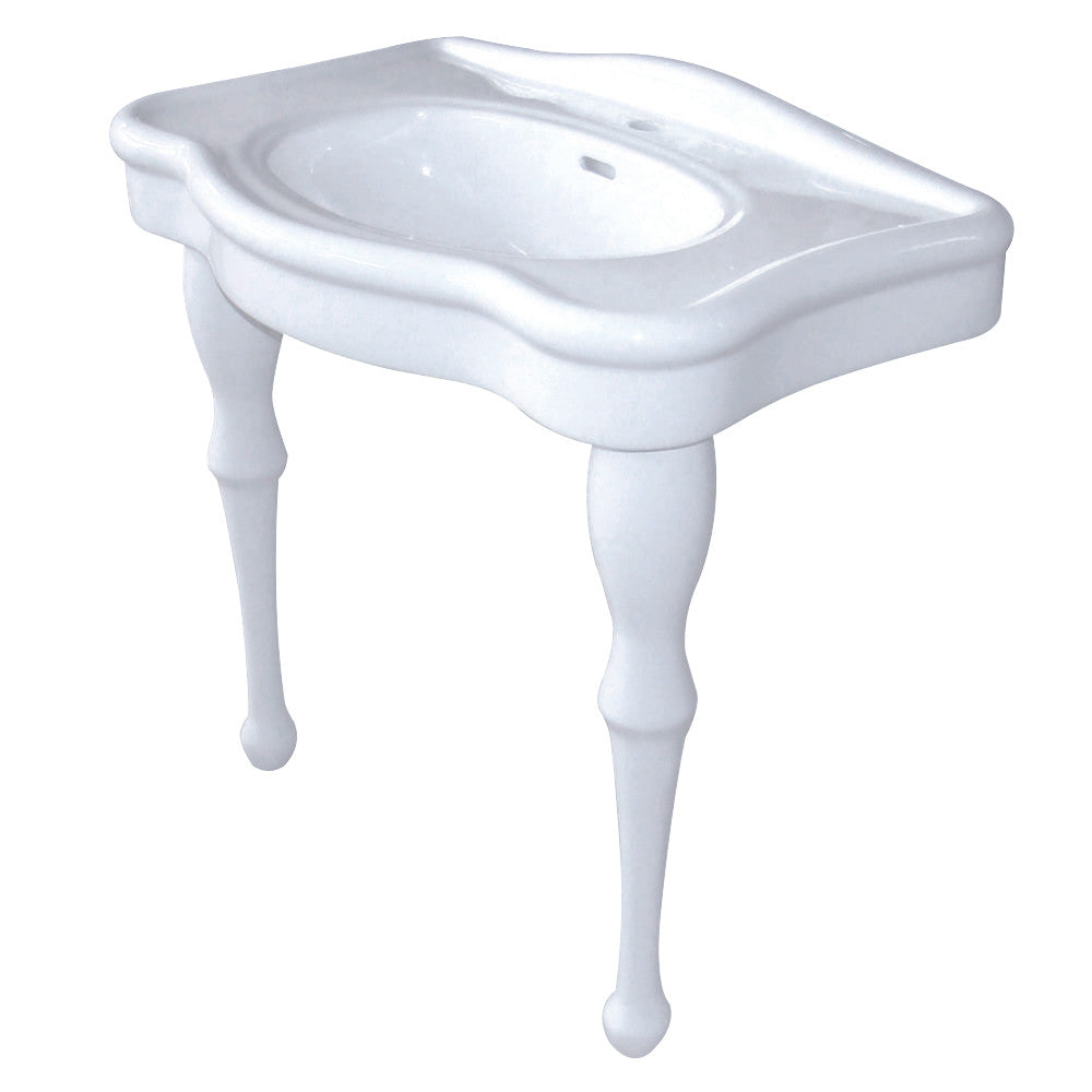Imperial 32" x 22" Ceramic Console Sink (Single Faucet Hole)