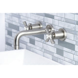 Millennium Two Handle Wall Mount Bathroom Faucet