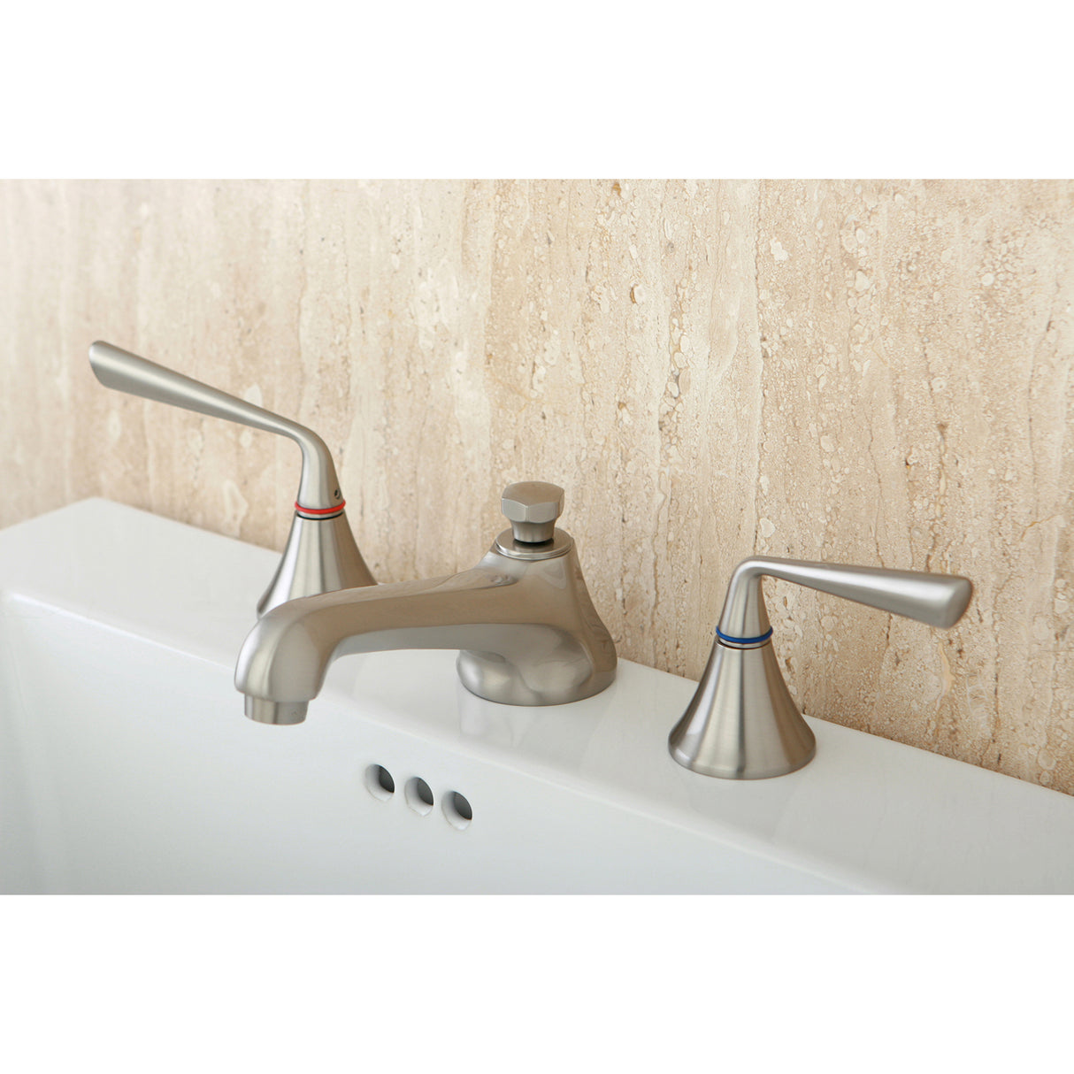 Widespread 8 Inch Modern Bathroom Faucet