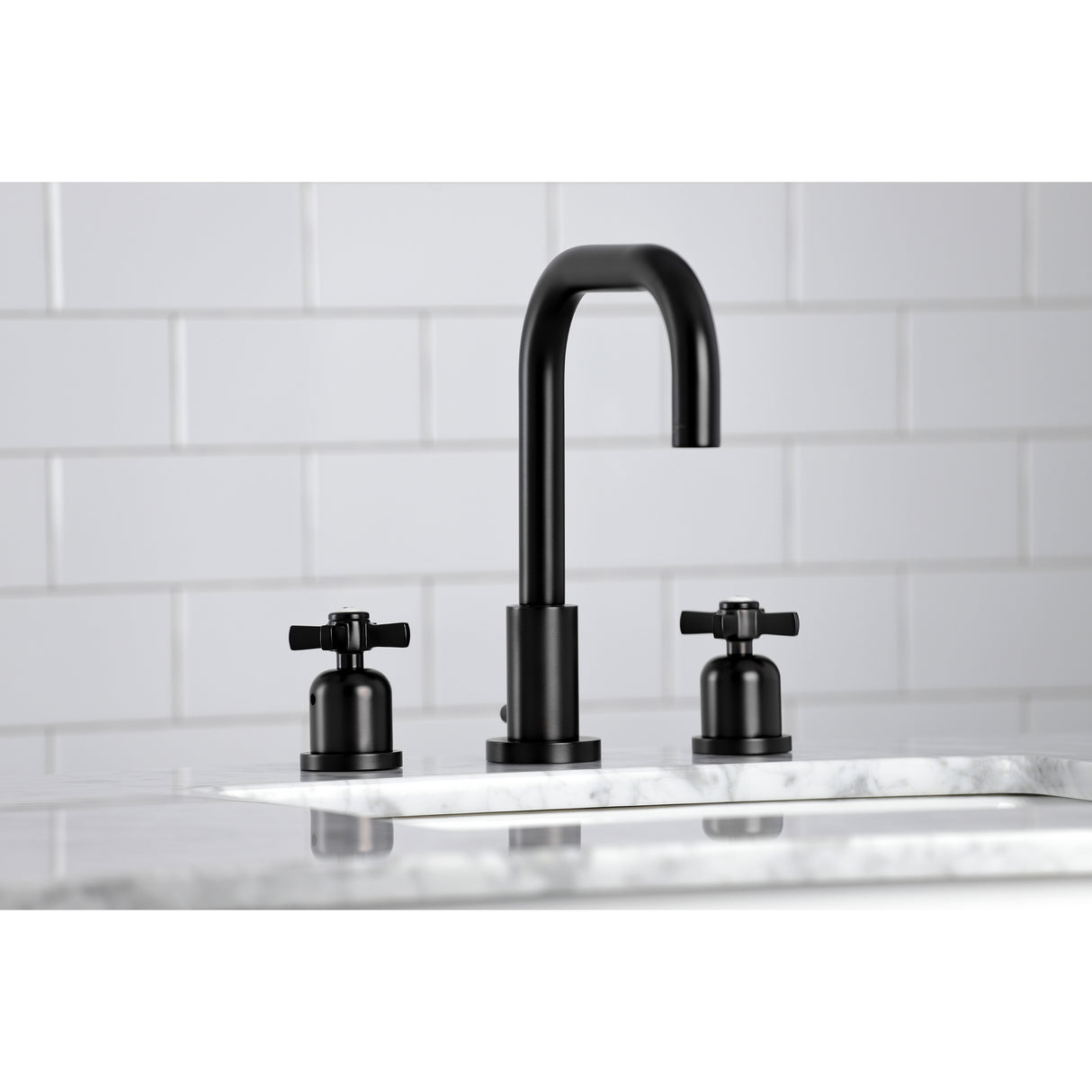 Millennium Widespread Bathroom Faucet With Dual Cross Handle