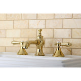 Heirloom 8 In. Two-handle 3-Hole Deck Mount Widespread Bathroom Sink Faucet