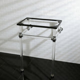 Templeton 24" x 20-3/8" x 33-1/4" Acrylic Console Sink Legs