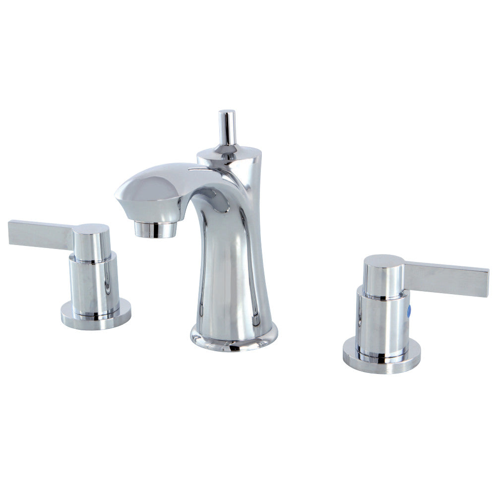 NuvoFusion 8 ' Widespread Lavatory Faucet W/ Retail Pop Up & 4.1" Spout Reach