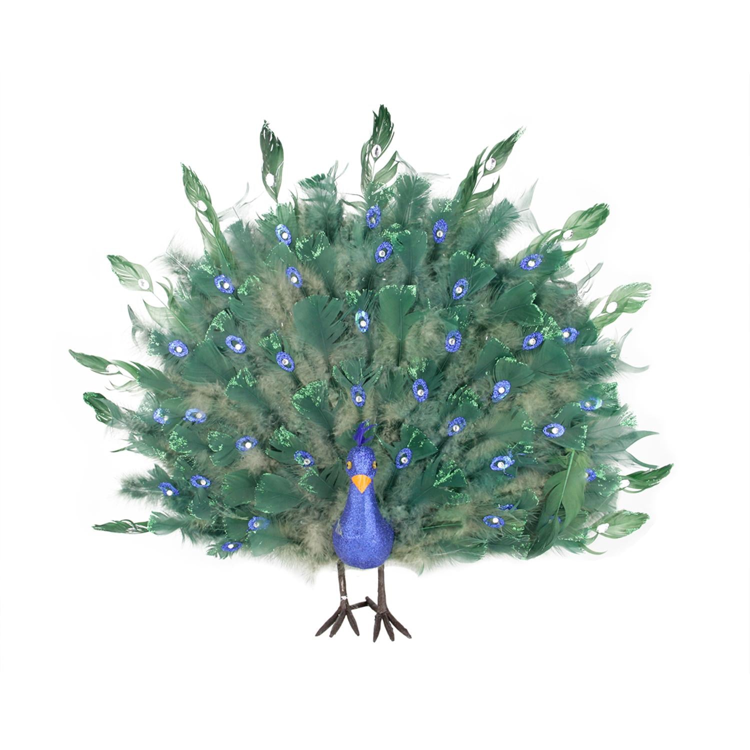 Holiday Living 24-in Peacock Free Standing Decoration with