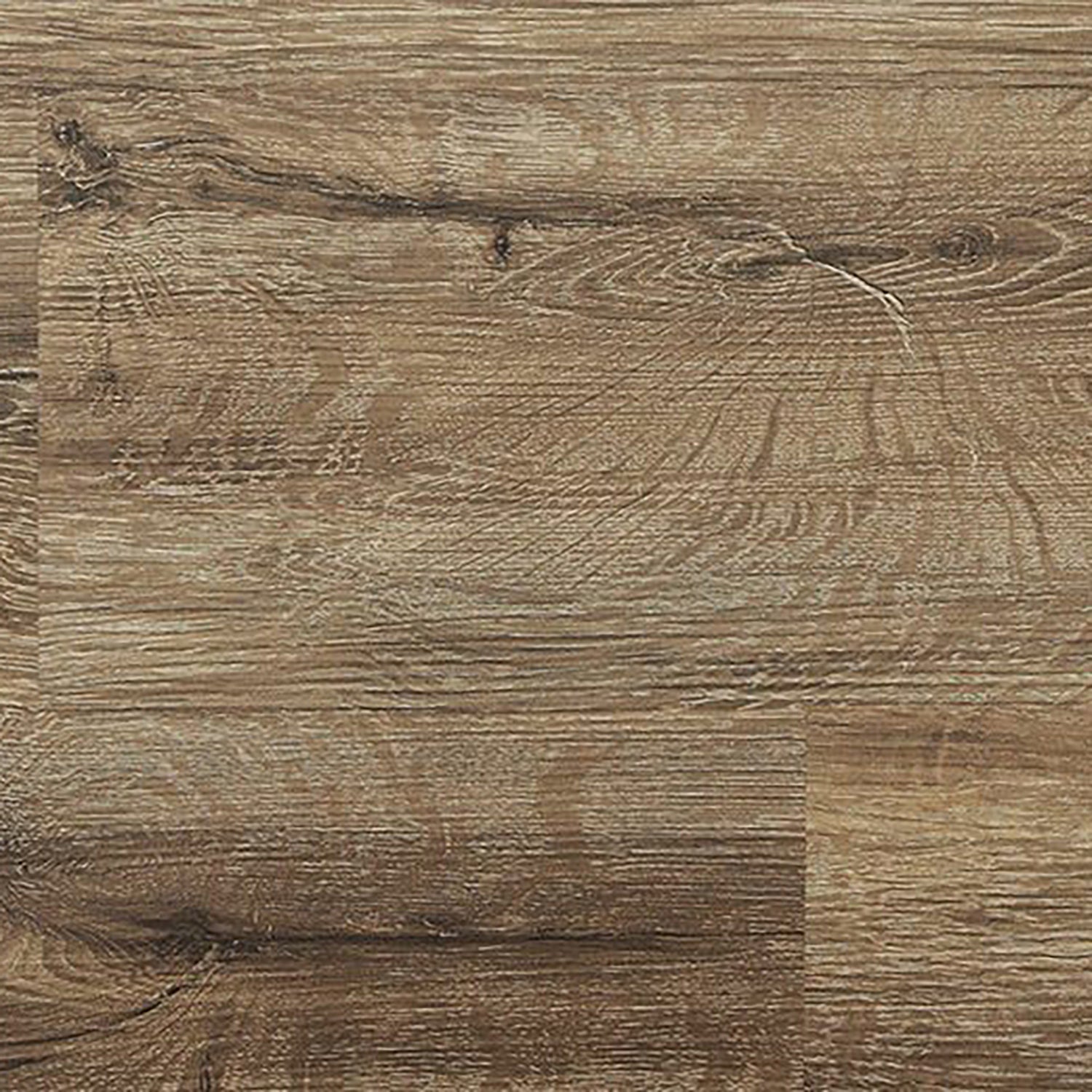 Permshield Mocha SPC, Waterproof Rigid Core/1.5mm IXPE pad attached/Ceramic Bead Finish - 7" x 48" x 6-1/2 mm, 22 Mils Wear Layer