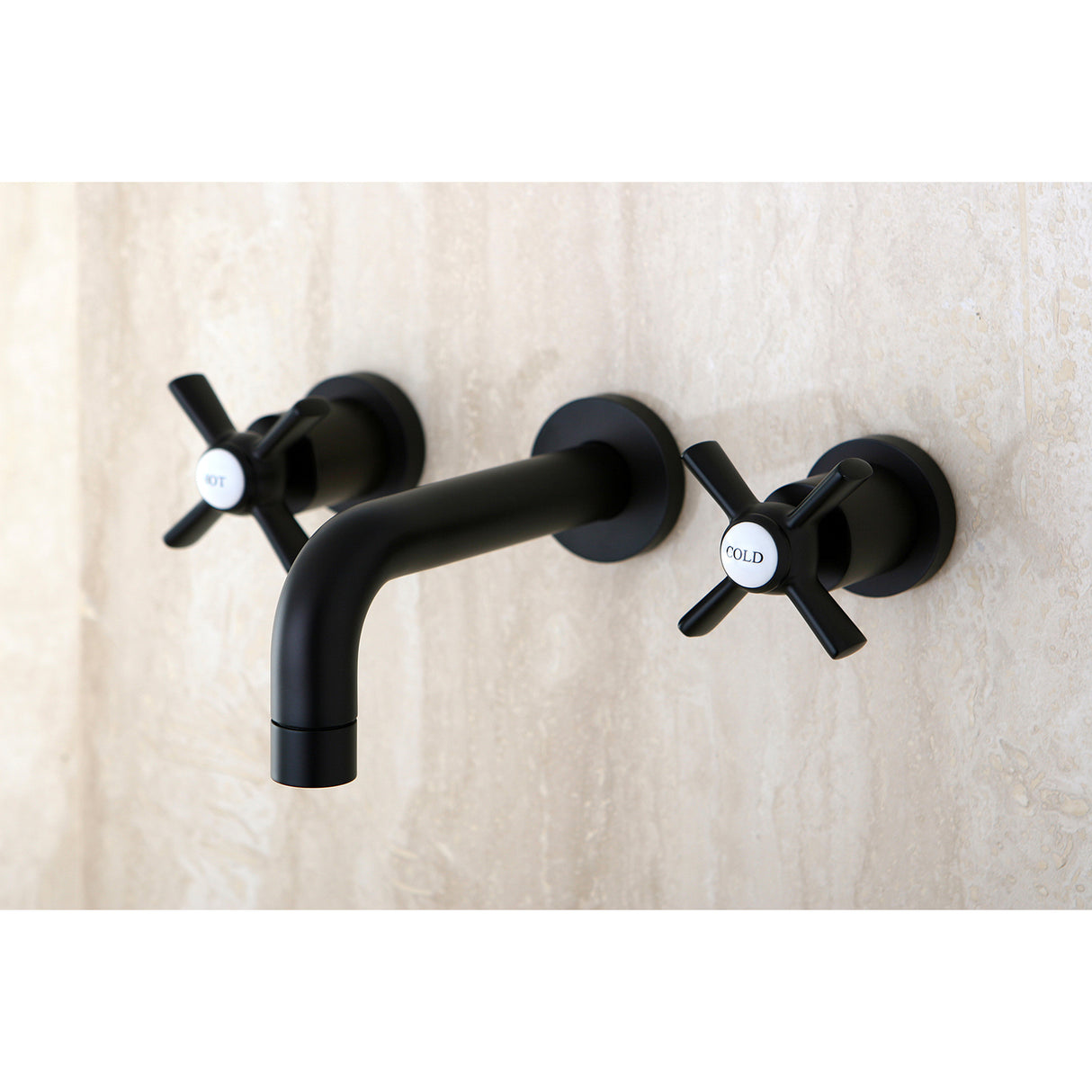 Millennium Two Handle Wall Mount Bathroom Faucet