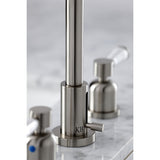 Paris Modern Widespread Bathroom Faucet, 8 Inch