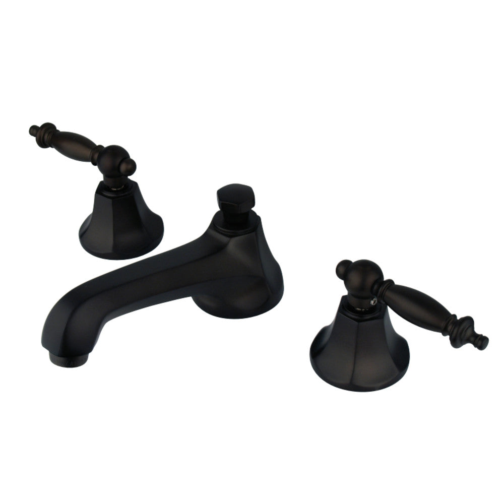 Metropolitan 8" Deck Mount Widespread Bathroom Faucet