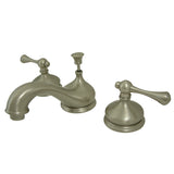 Vintage 8" Deck Mount Widespread Bathroom Faucet