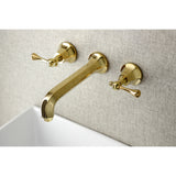 Metropolitan Modern Style Wall Mount Bathroom Faucet