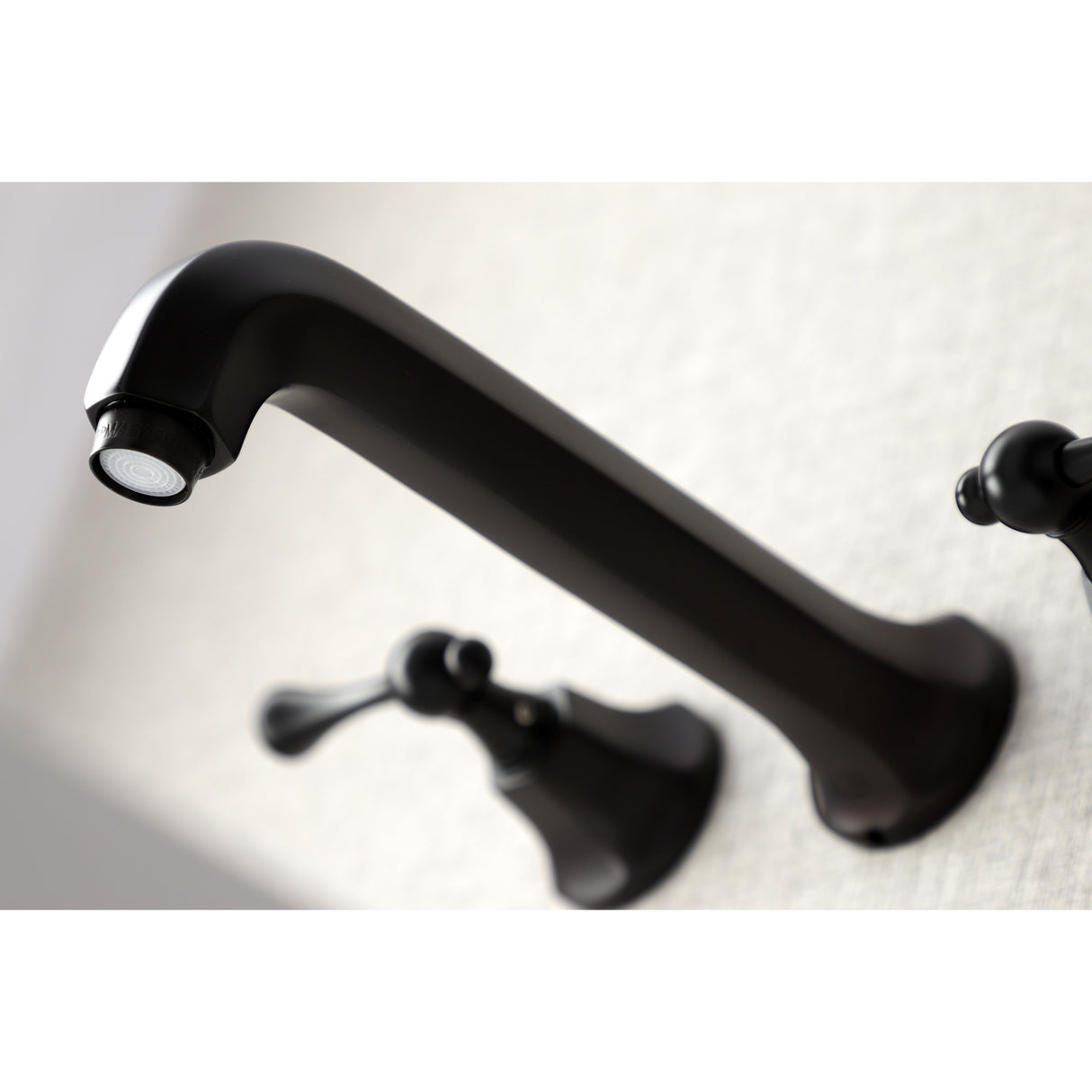 Metropolitan Modern Style Wall Mount Bathroom Faucet