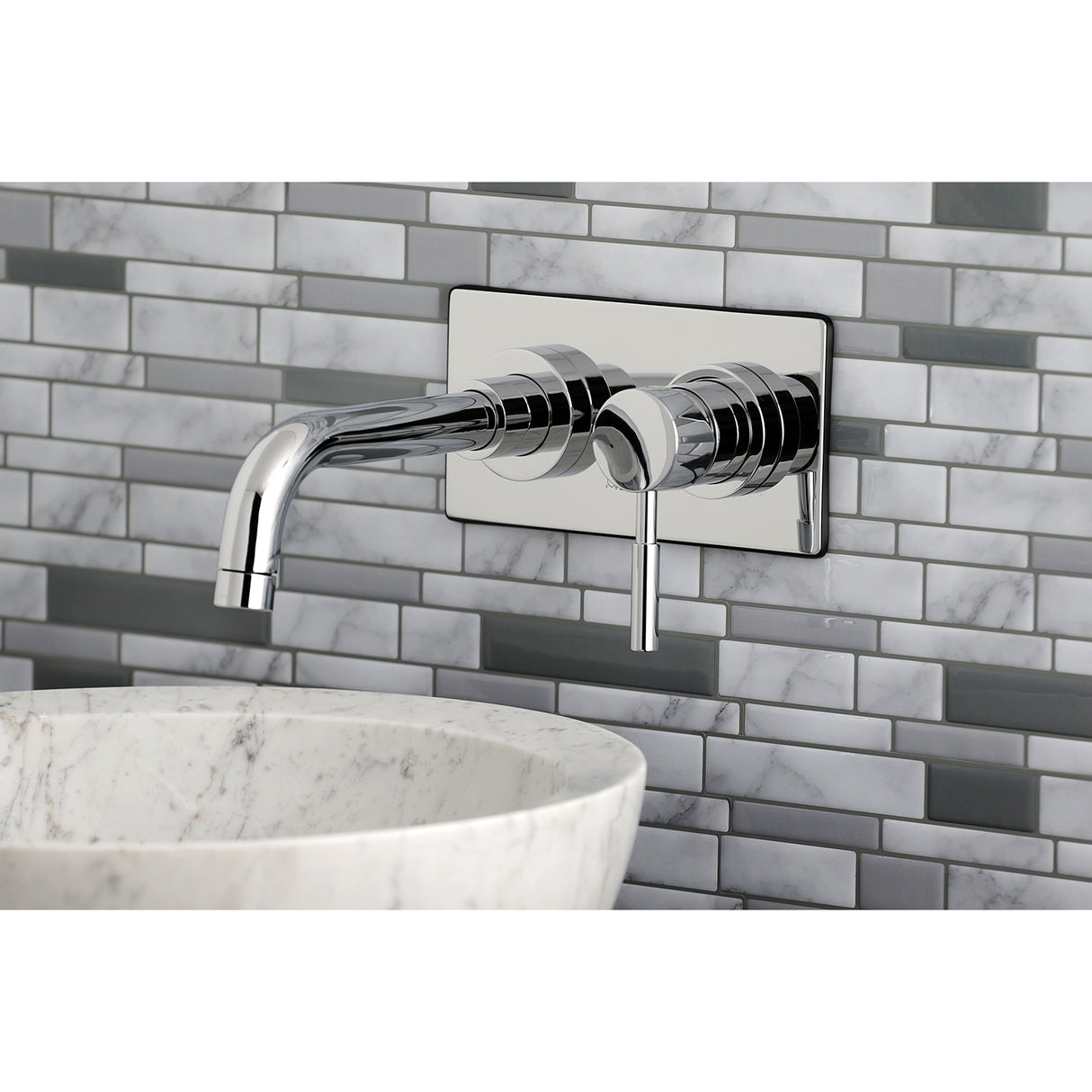 Single-Handle Wall Mount Bathroom Faucet