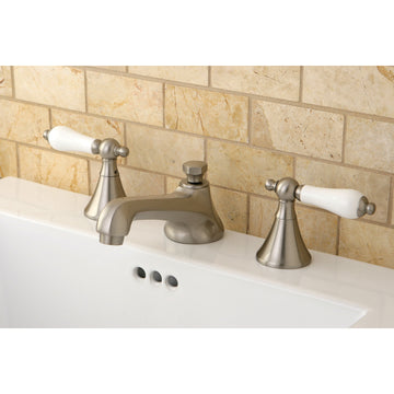 Modern Widespread 8 Inch Bathroom Faucet