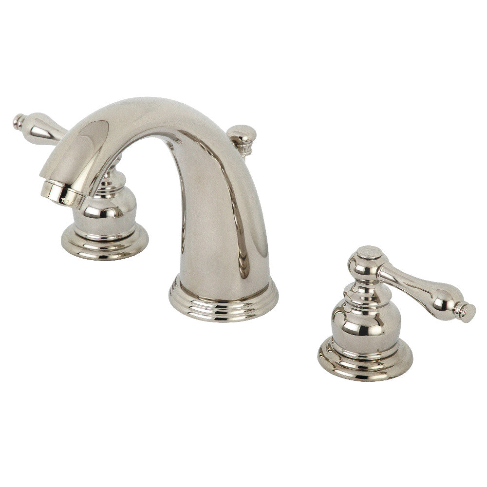 Victorian Two Handle 8" Widespread Bathroom Faucet With Matching Pop Up Drain