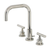 Manhattan Widespread Bathroom Faucet with Brass Pop-Up