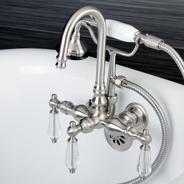 Wilshire Wall Mount Clawfoot Tub Faucet