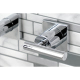 Manhattan Two-Handle Wall Mount Bathroom Faucet