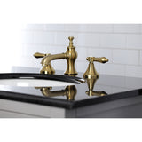 Heirloom 8 In. Two-handle 3-Hole Deck Mount Widespread Bathroom Sink Faucet