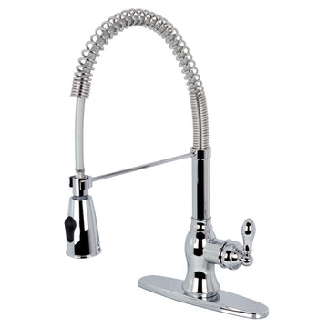 Gourmetier American Classic Single Handle Pre Rinse Kitchen Faucet