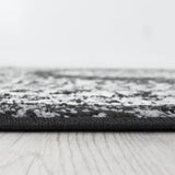 Ibiza-180 Area Rugs Black Rectangle 5-X-7