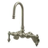 Vintage Wall Mount Tub Faucet With Adjustable Centers