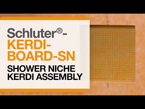 Kerdi-Board-Sn Shower Niche